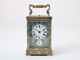 Carriage clock, France circa 1890