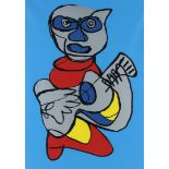 Karel Appel (1921-2006) 'Cool Hand Luke', signed lower right, screen print 5/100, 102 x 70 cm.