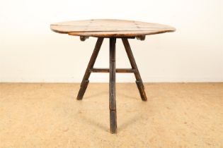 Beech wood table