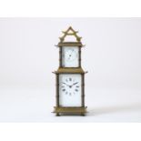 Compendium carriage clock, Duverdy & Bloquel 