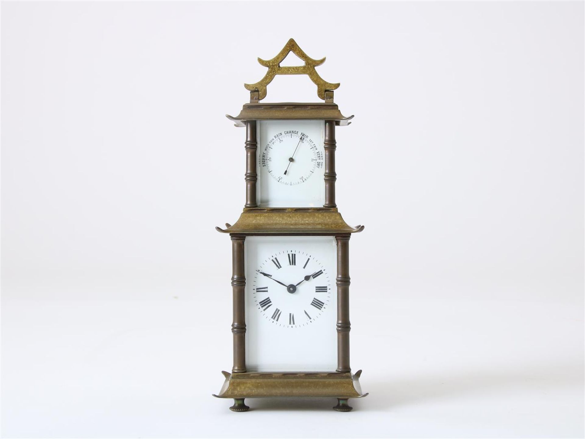 Compendium carriage clock, Duverdy & Bloquel 