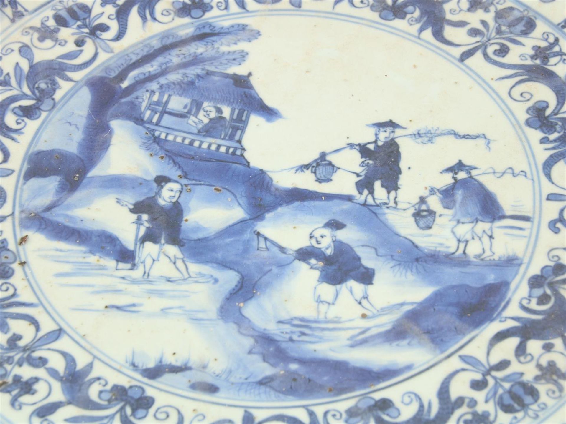 Kraakporcelain plate, China 1635-1650 - Bild 2 aus 10