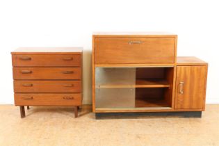 Lot of a teak tea furniture