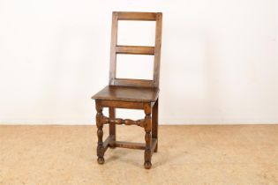 Walnut chair, Southern Europe