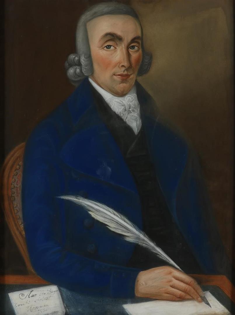 Portrait of a man, 18th century, pastel