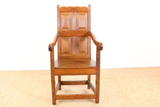 Oak baking chair