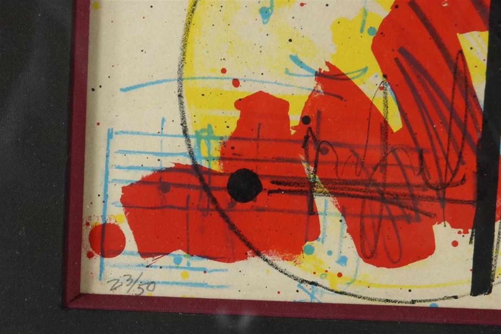 Sam Middleton (1927-2015) Three colorful abstracts, all signed and dated '79 lower right, screen - Image 3 of 8