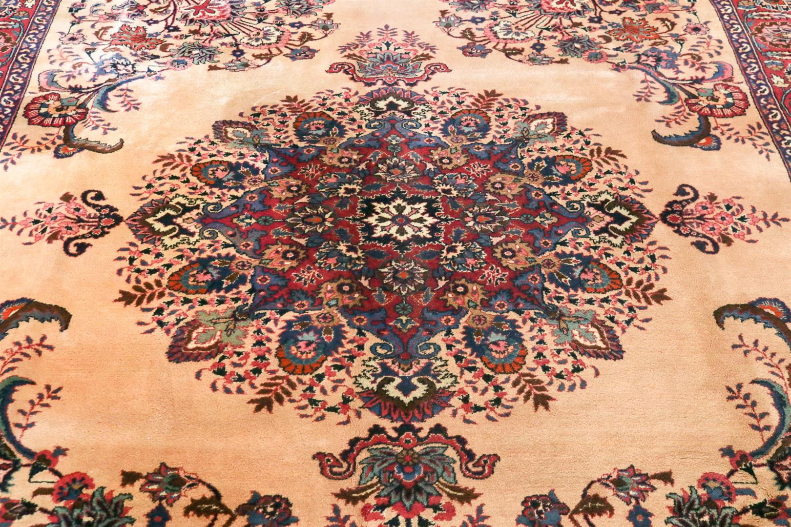 Rug, Tabriz, 360 x 260 cm. - Image 2 of 3
