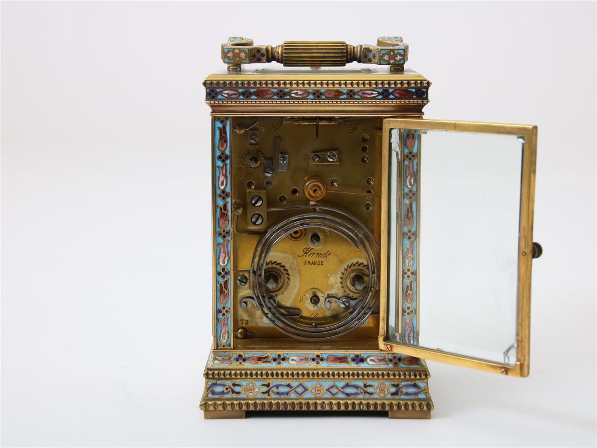 Carriage clock, France circa 1890  - Bild 5 aus 7
