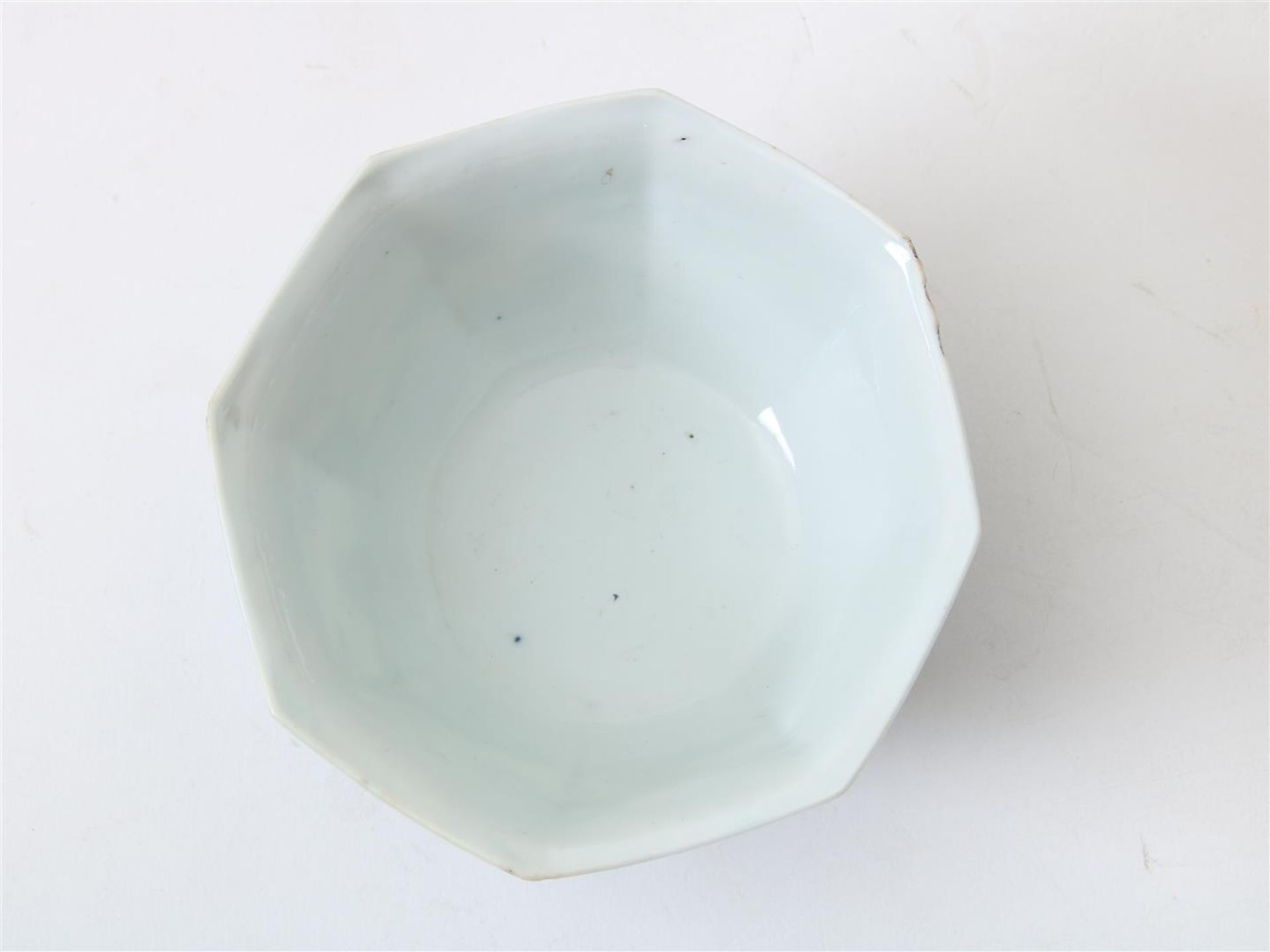 Octagonal porcelain bowl, transition  - Bild 3 aus 4