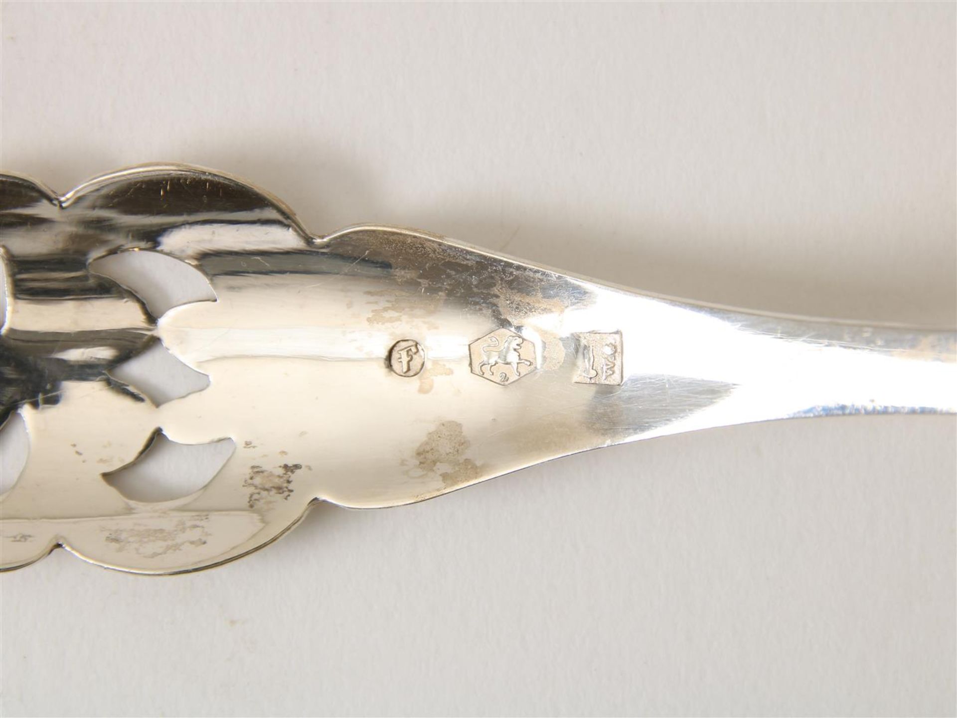 Set of silver Biedermeier sauce spoons - Bild 3 aus 4