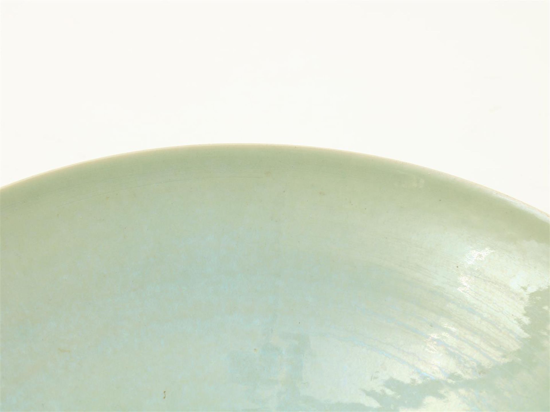 Green ceramic bowl  - Bild 3 aus 5