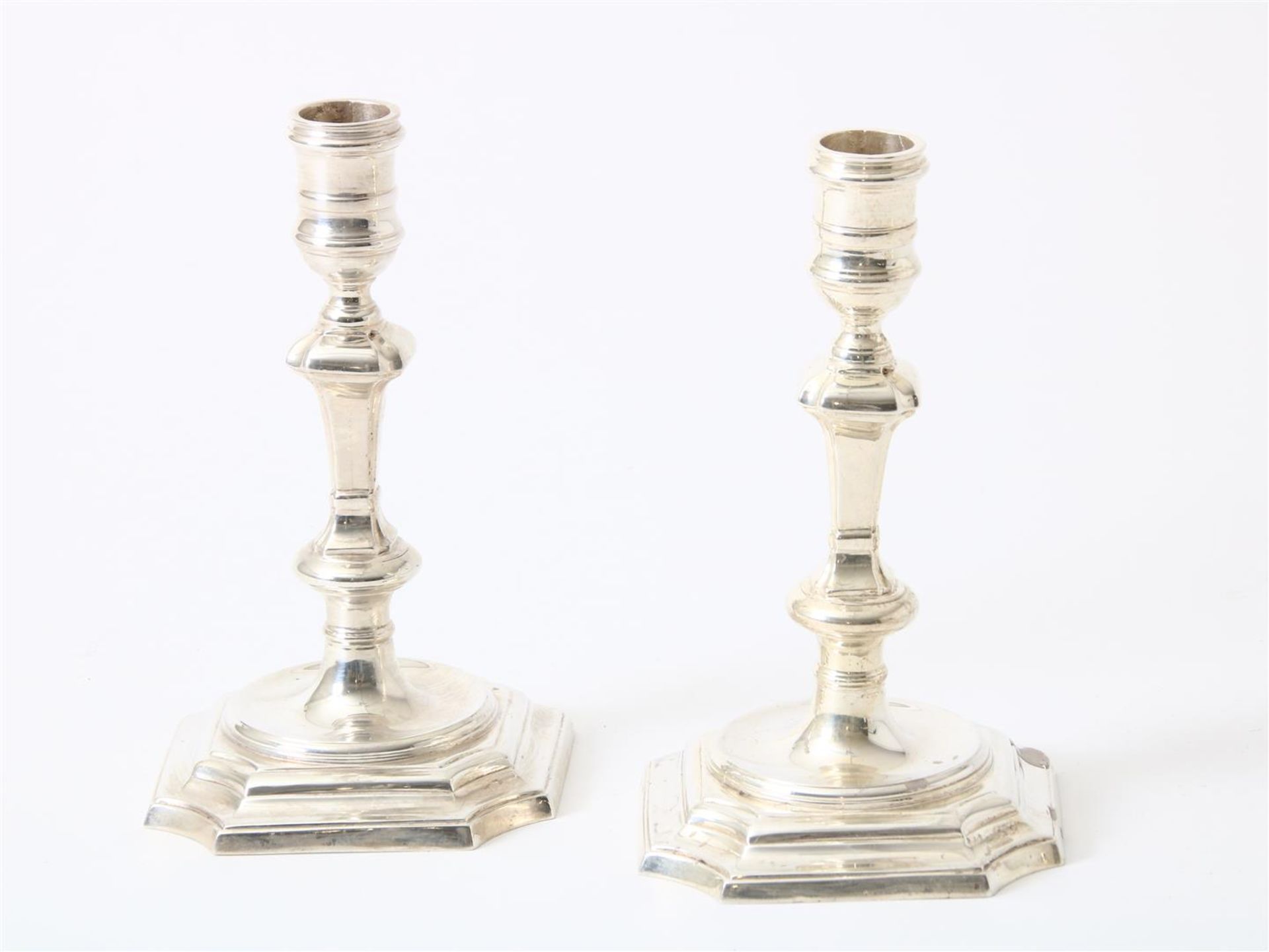 Set silver candle sticks, England, Birmingham, J. B. Chatterley & Sons Ltd, 1970 - Bild 2 aus 4