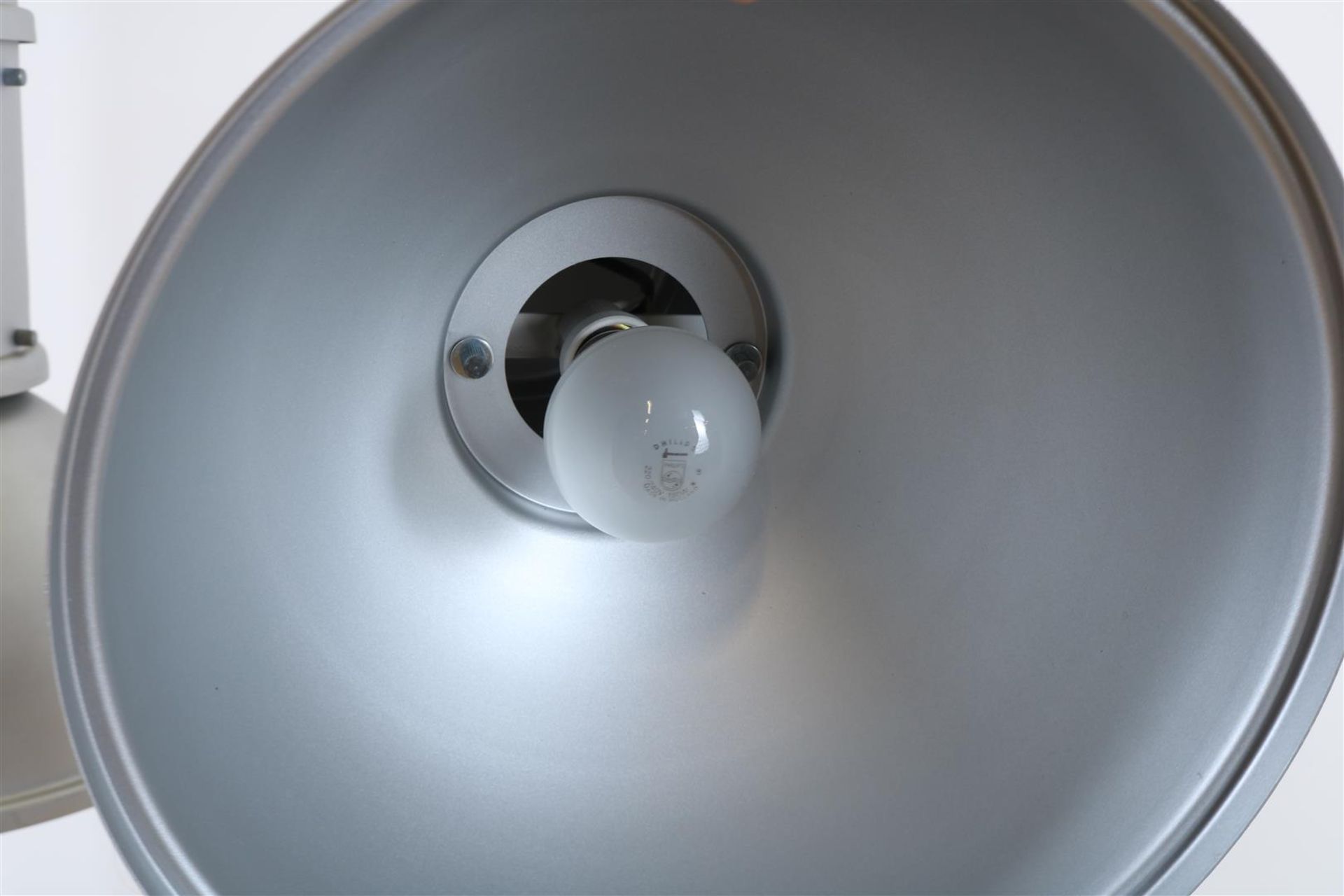 Set of aluminum pendant lamps, sticker Fontana Arte Lampara, height 50 cm. - Image 4 of 4