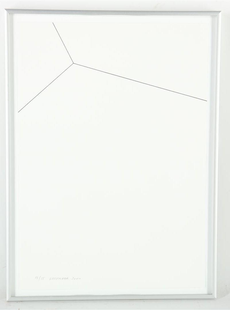 Heinz Gappmayr (1925-2010) series of 5 abstracts, signed lower right and dated 2000, all numbered - Image 6 of 12