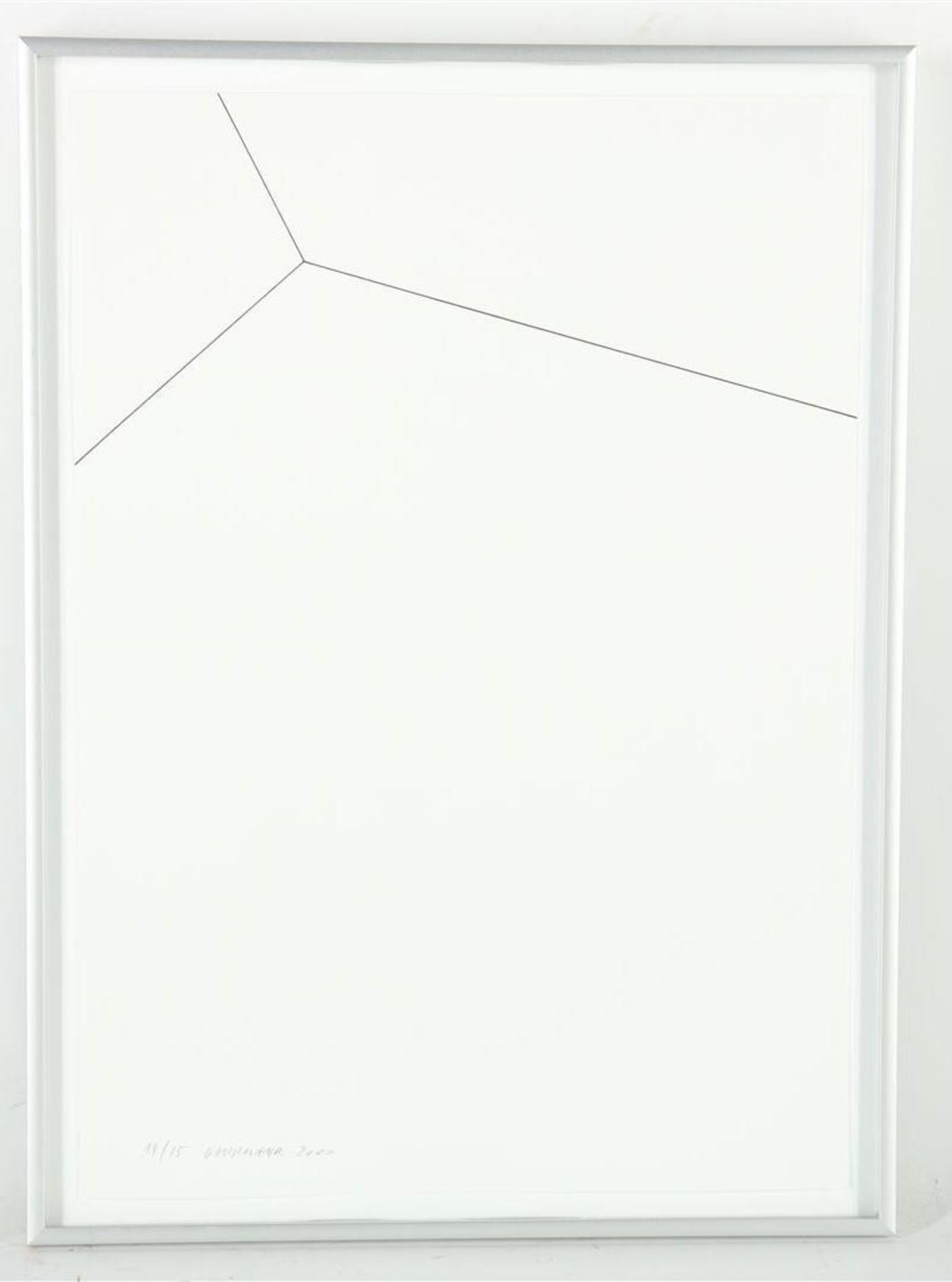 Heinz Gappmayr (1925-2010) series of 5 abstracts, signed lower right and dated 2000, all numbered - Image 6 of 12