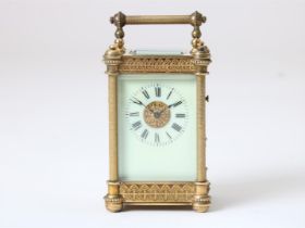 Carriage clock, France circa 1880