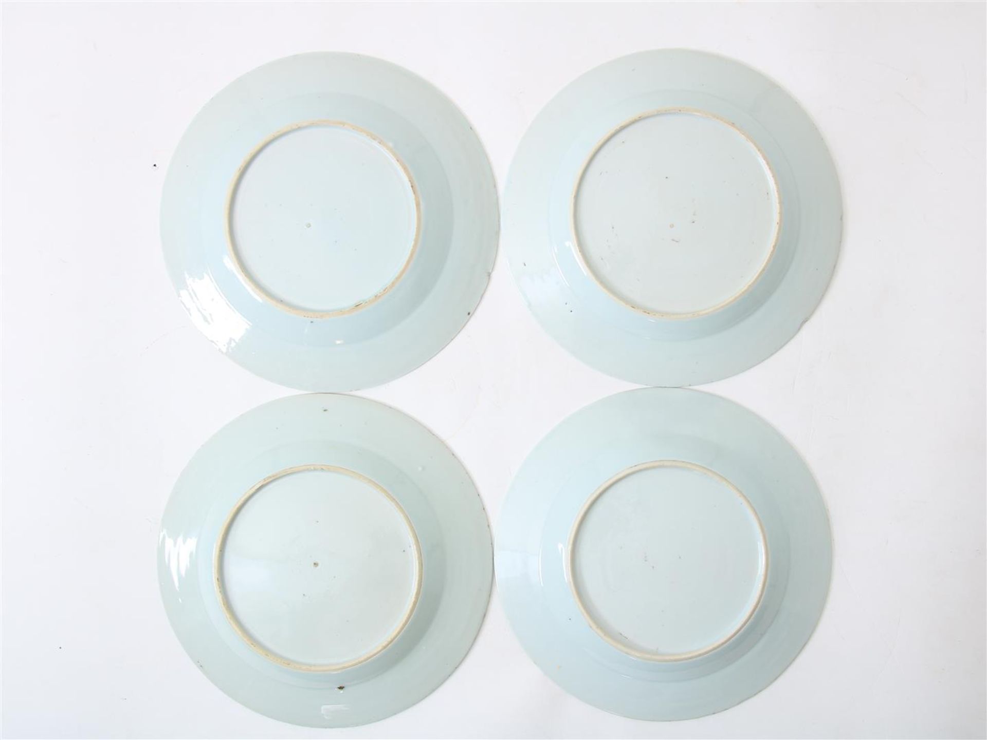 Series of 4 porcelain Qianlong plates - Bild 4 aus 8