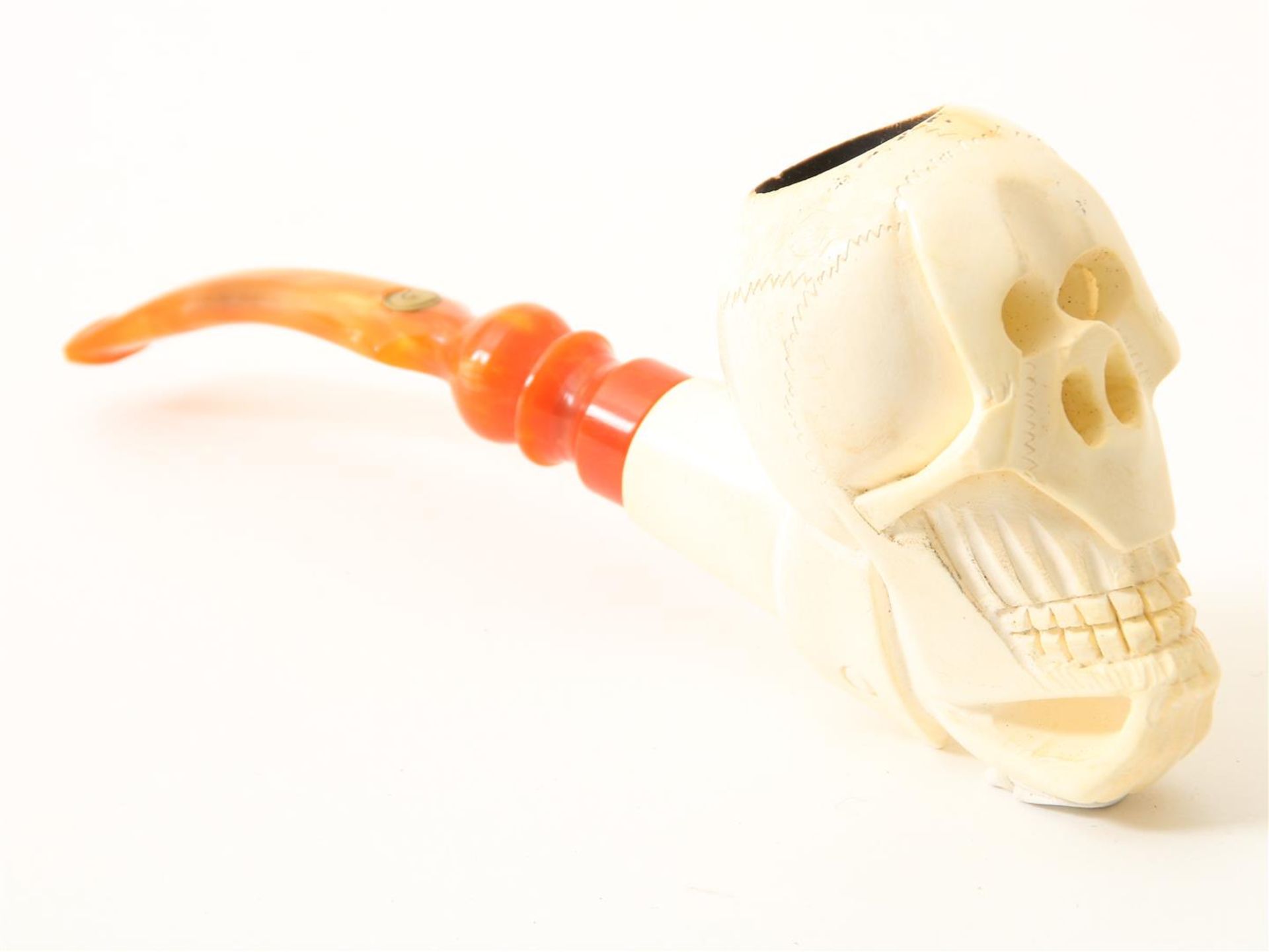 Meerschaum pipe in case