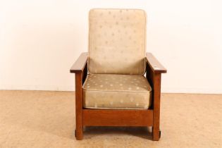 oak armchair