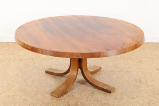 Rosewood veneered coffee table