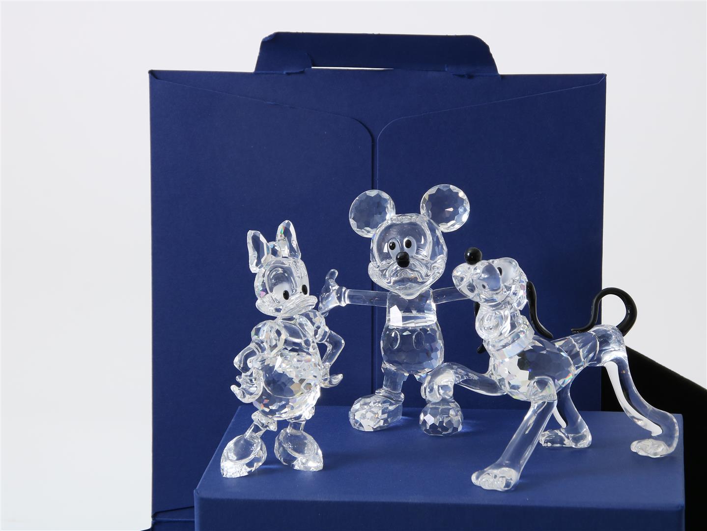 Series of 6 Swarovski crystal sculptures, Disney Showcase Collection, Donald Duck, Daisy Duck, - Image 3 of 11