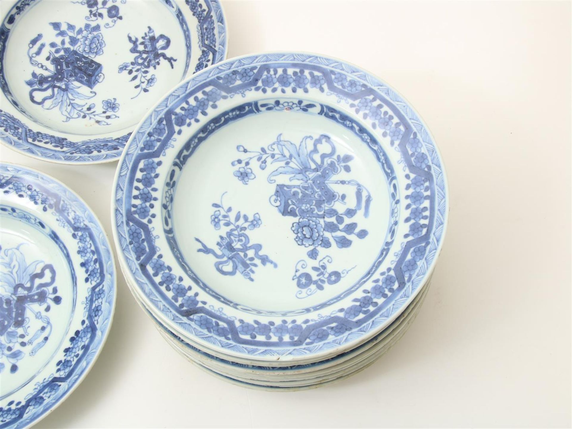  set of 12 Qianlong porcelain plates - Bild 4 aus 17