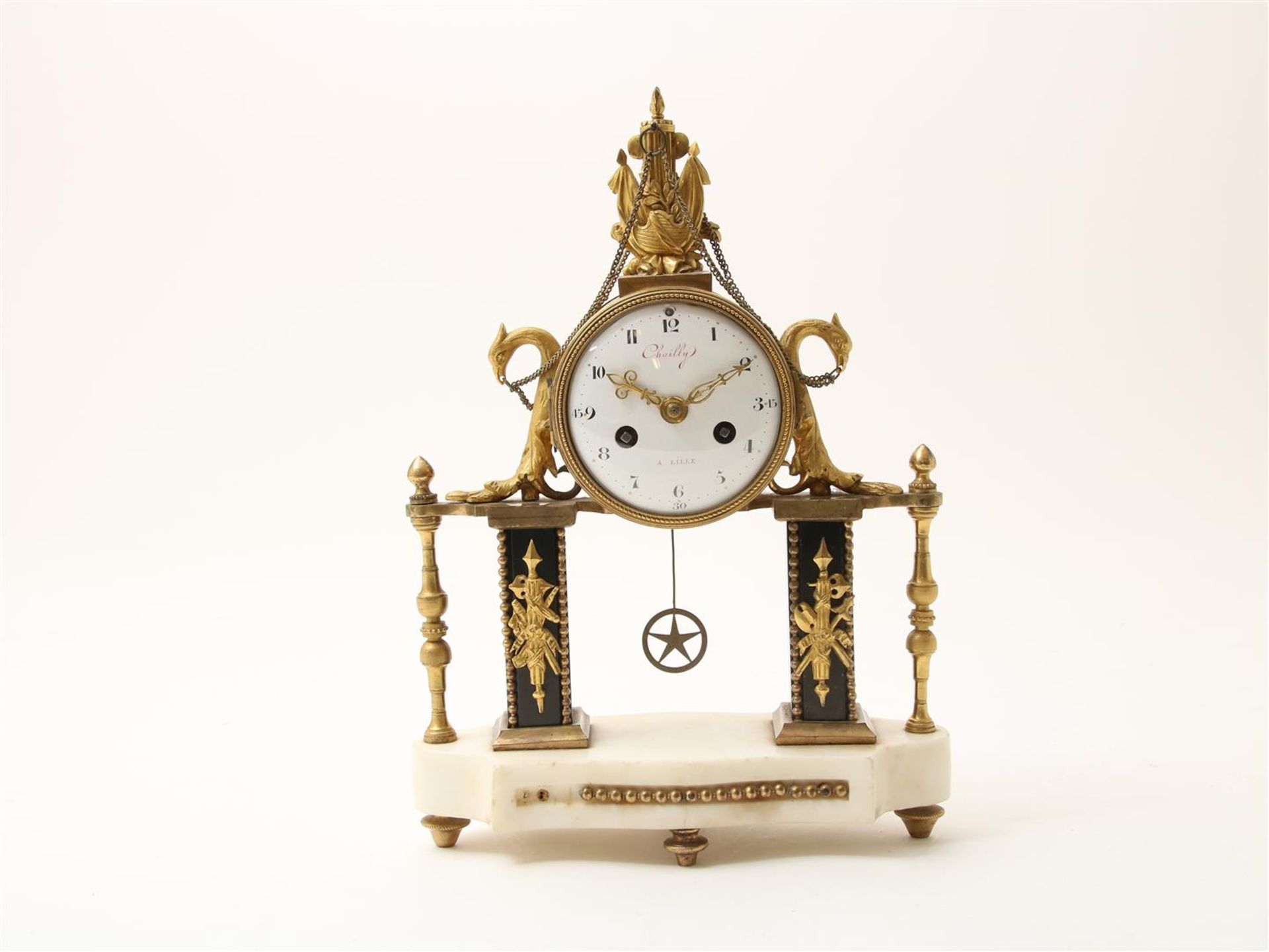 Louis XVI mantel clock