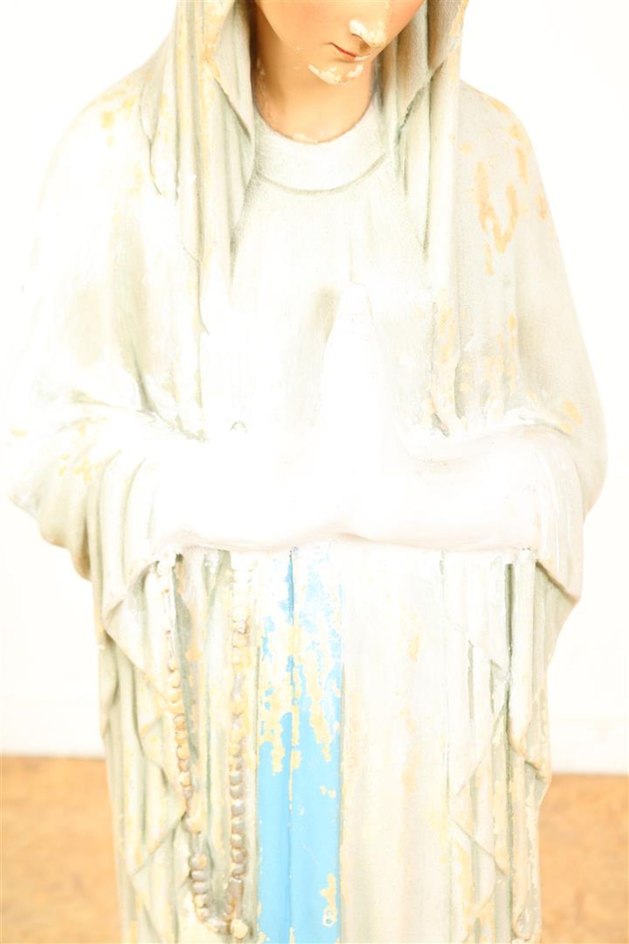 Plaster sculpture of Mary - Bild 3 aus 5