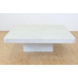 Marble design coffee table.