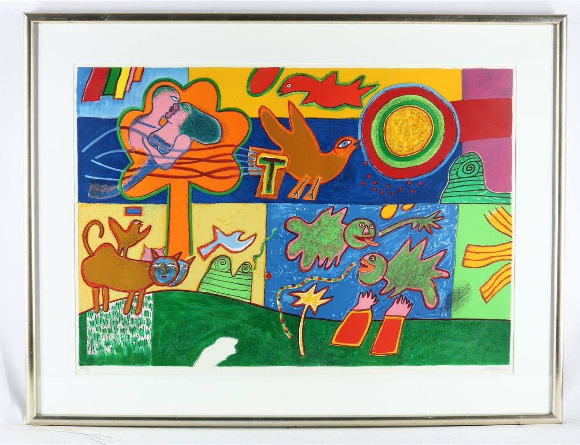 Corneille (Cornelis Guillaume van Beverloo) (1922-2010) Le Bel Été, signed lower right and dated ' - Image 2 of 4