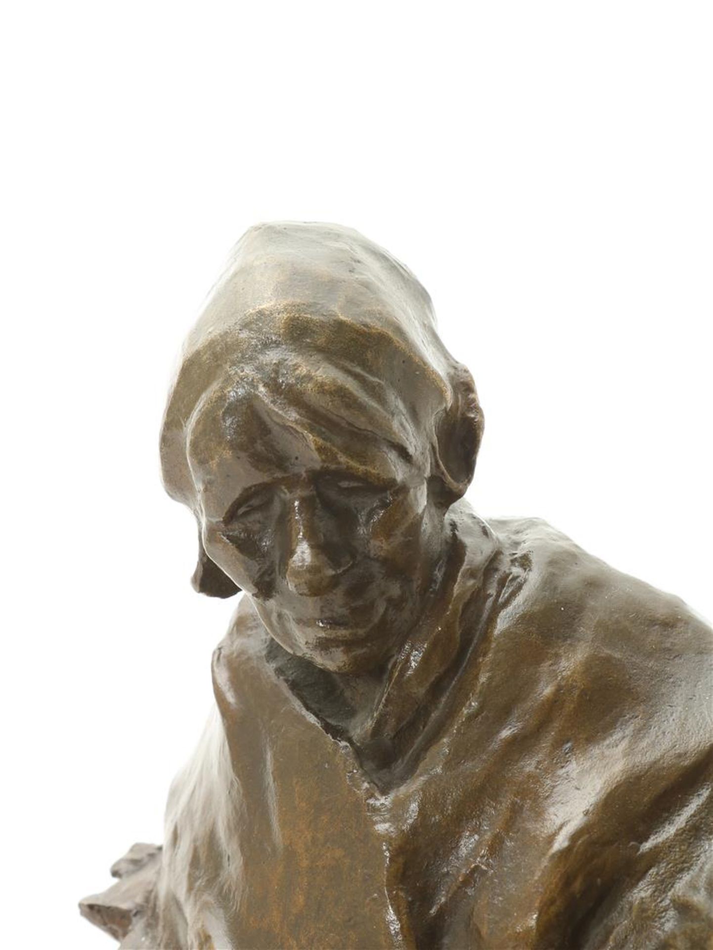 Wijk, "Charles" van. Bronze sculpture - Bild 3 aus 6