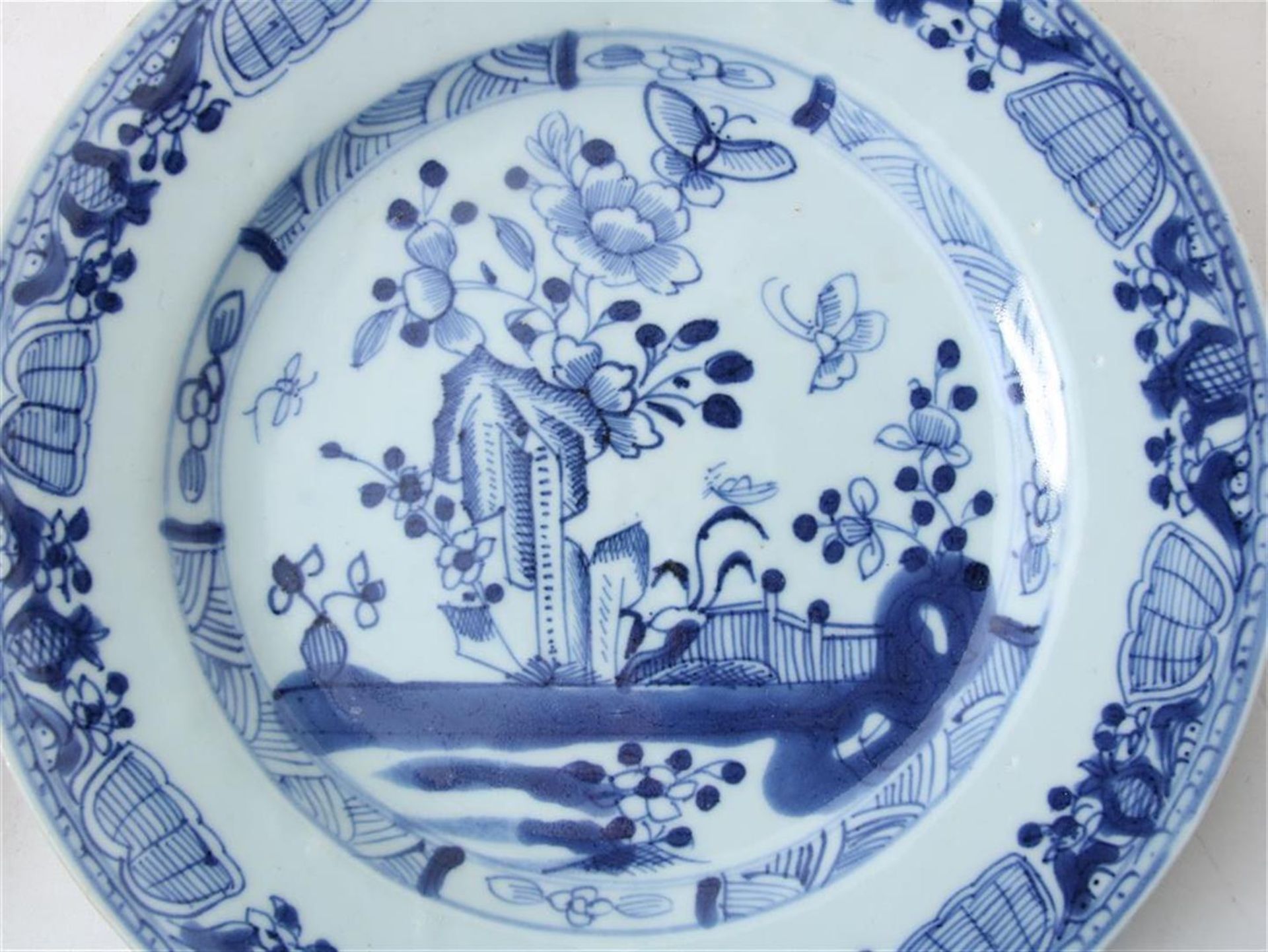 Series of 4 porcelain Qianlong plates - Bild 2 aus 8