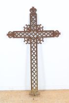 Iron grave cross