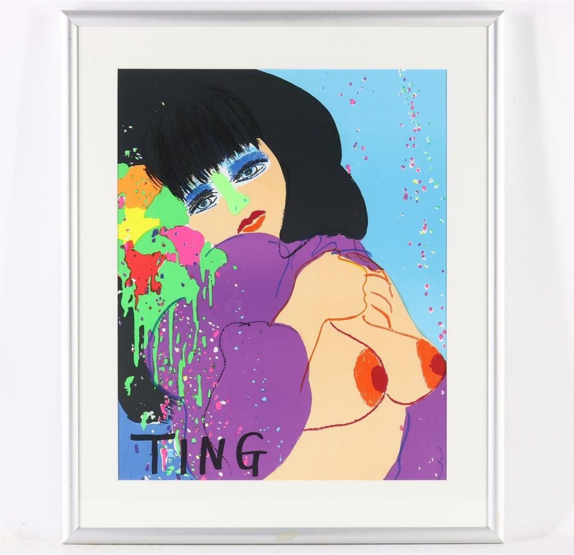 Walasse Ting (1929-2010) Naked lady, signed in the print, lithograph. - Image 2 of 4