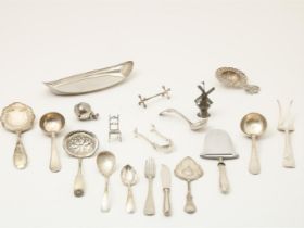 Lot with various silver