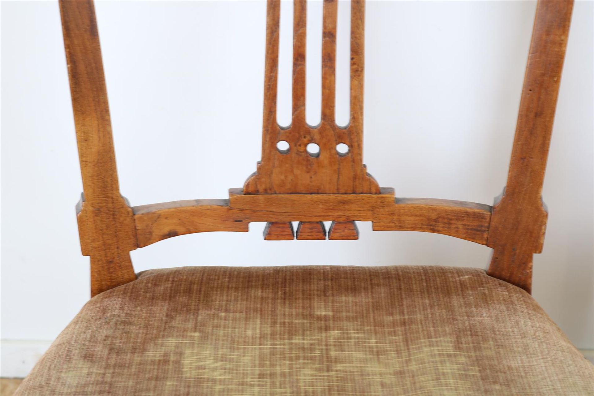 Set of 6 elmwood chairs - Bild 3 aus 6