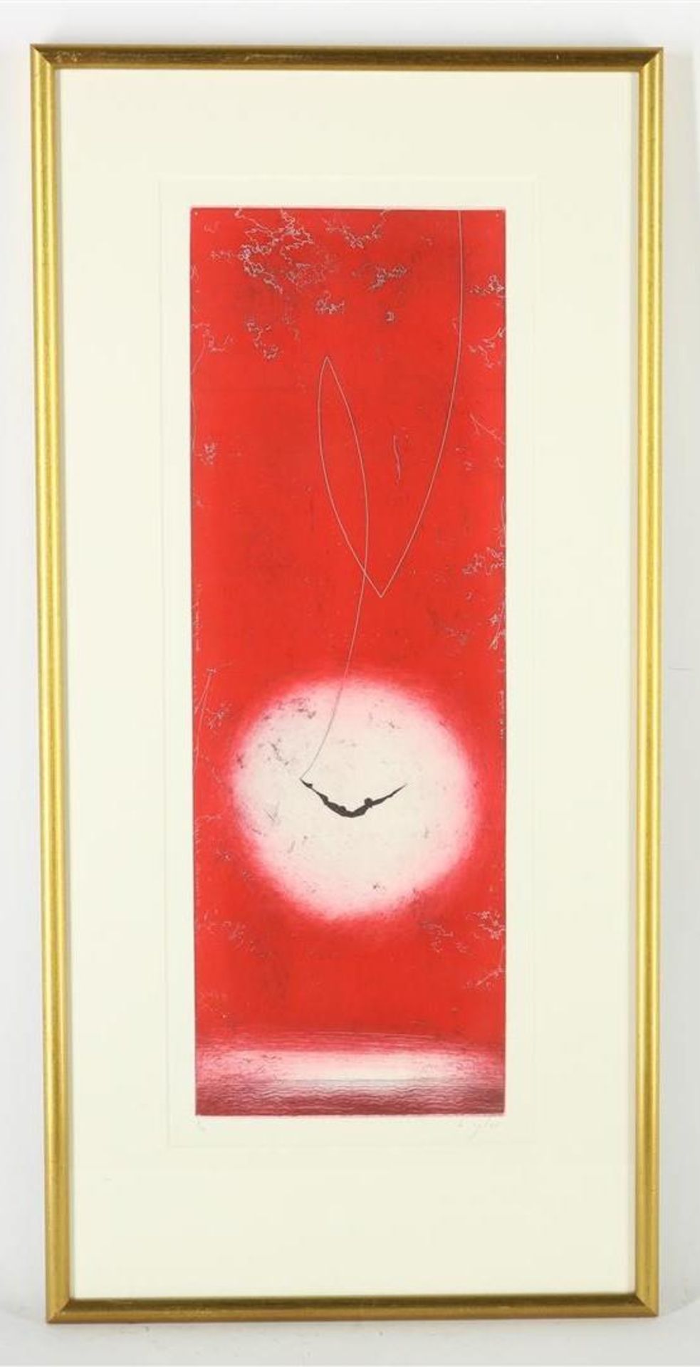 Francis Hungler (1959-) Absolute ercarlate, signed lower right and numbered 9/40 lower left, - Image 2 of 4