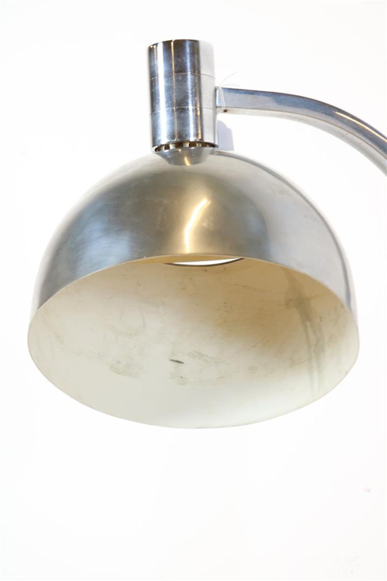Chrome-plated steel floor lamp, design: F. Helgen  - Bild 4 aus 4