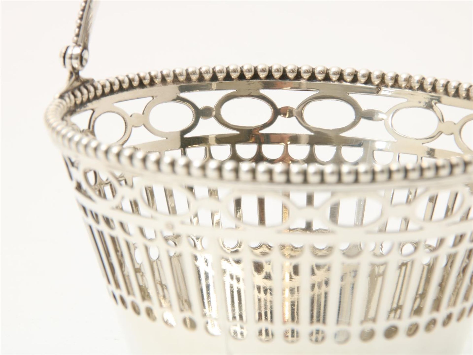 Silver basket, D.H. Greup Pz., Voorburg  - Bild 2 aus 3