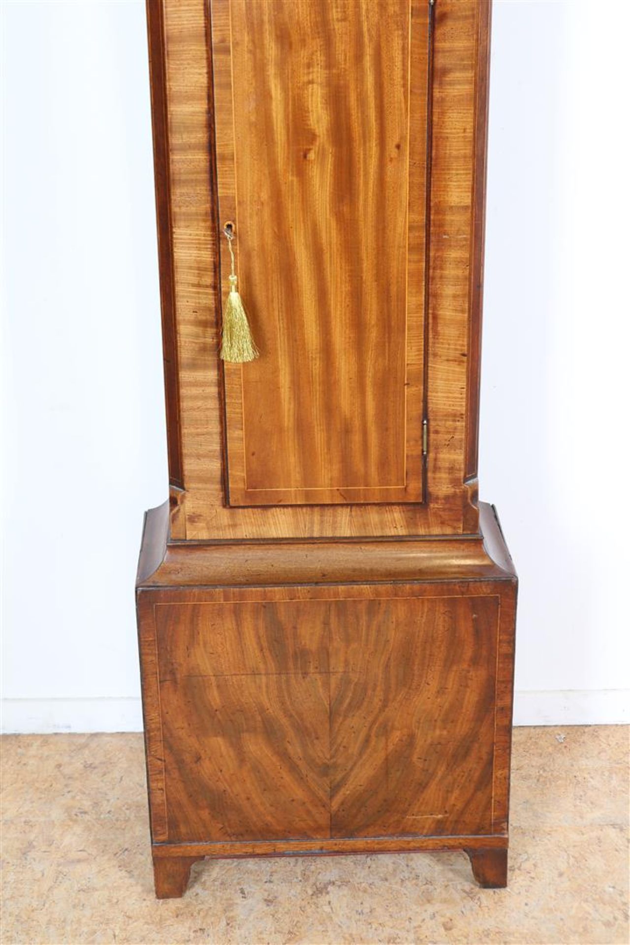 Mahogany grandfather clock, 19th century - Bild 4 aus 10