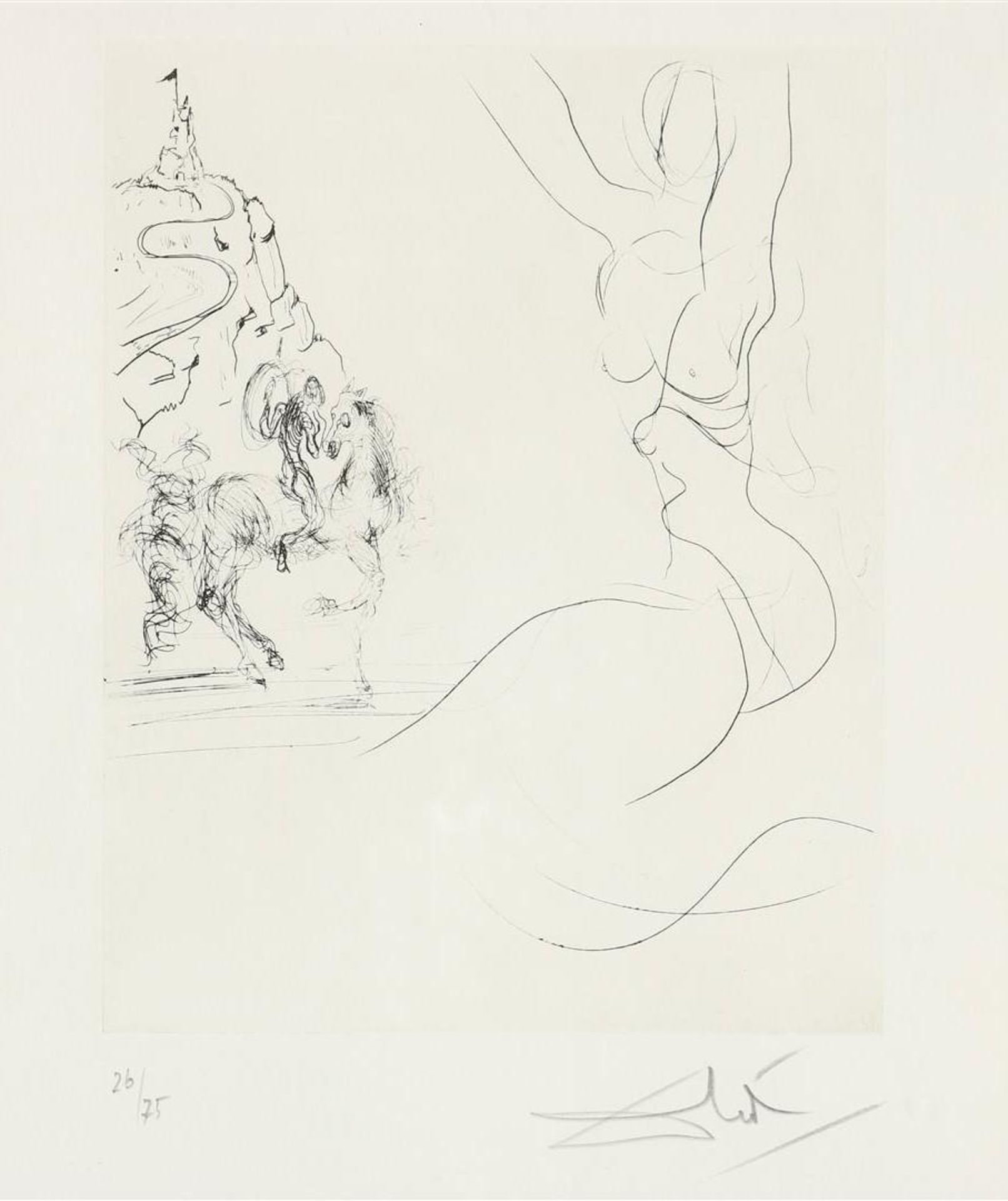 Dali, Salvador, Etching 