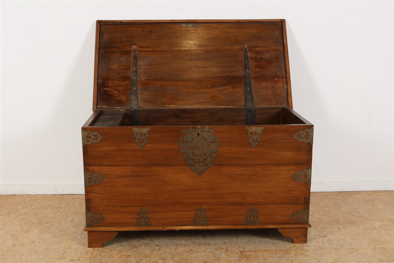 Djati wooden company lidded box - Bild 2 aus 5