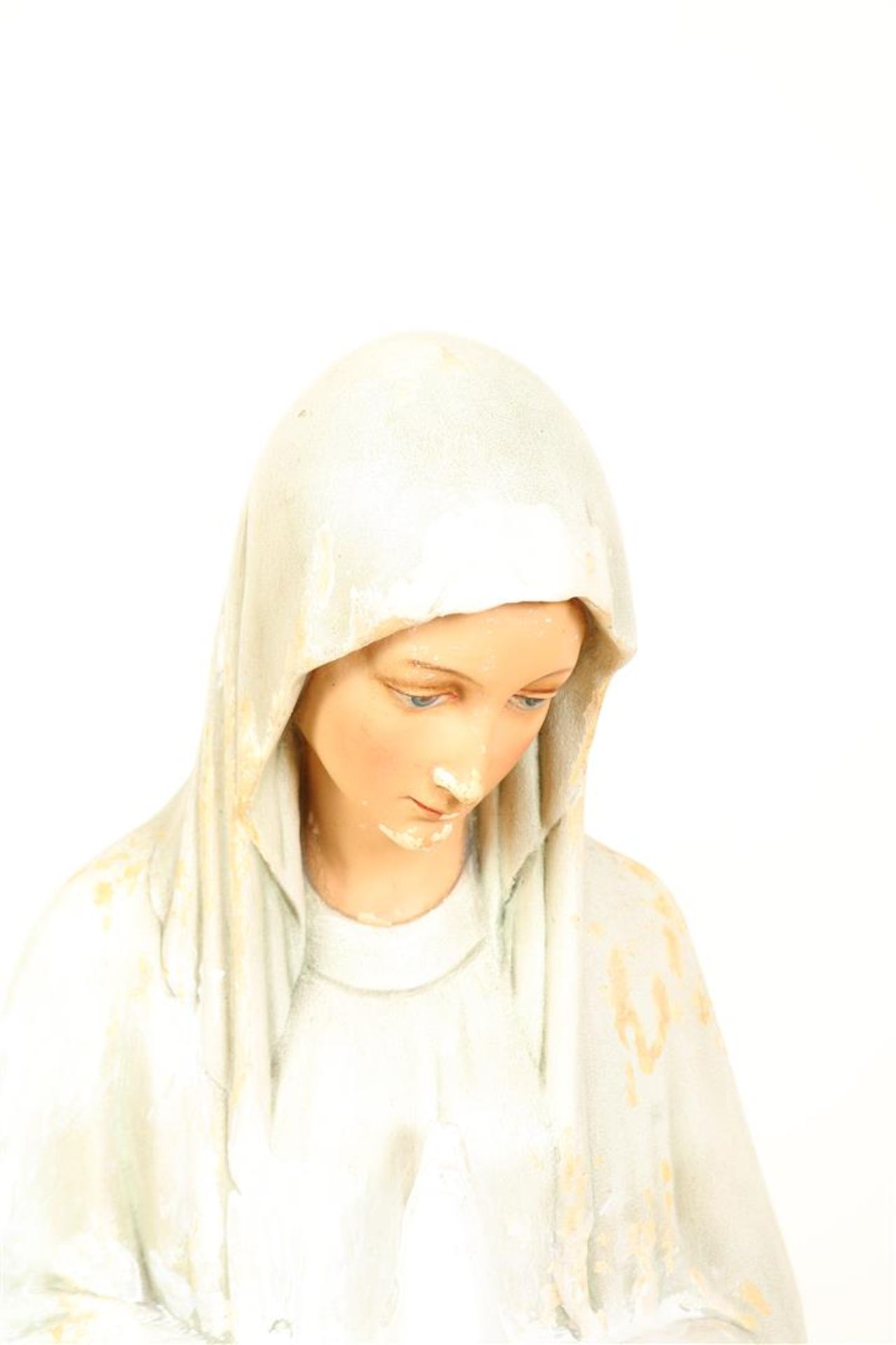 Plaster sculpture of Mary - Bild 2 aus 5