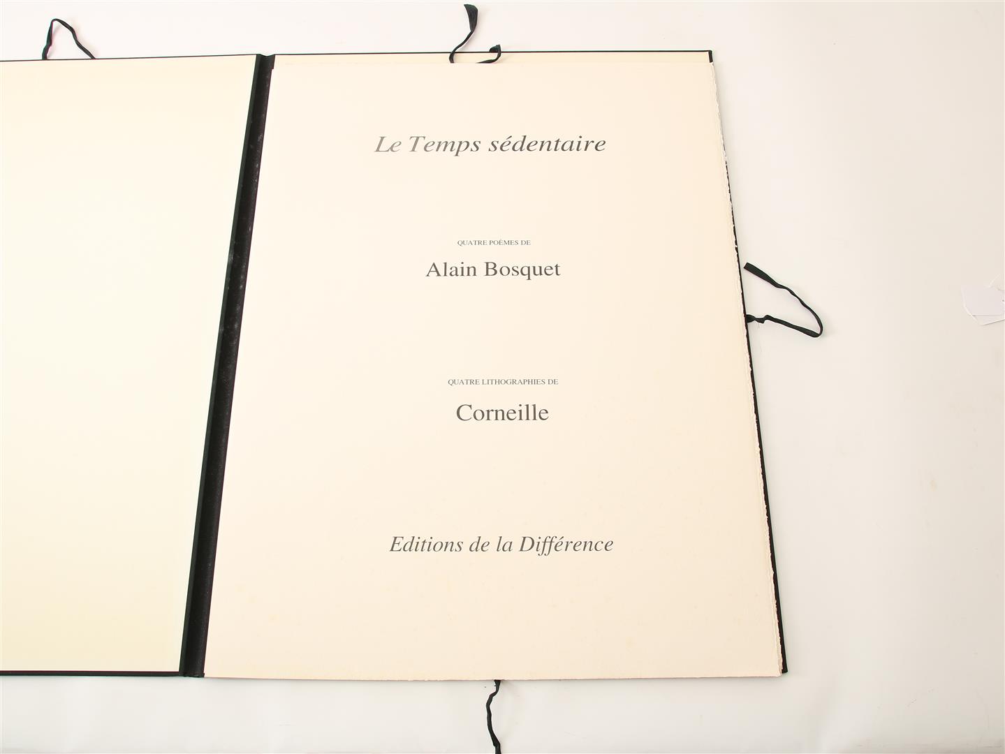 Corneille (Cornelis Guillaume van Beverloo) (1922-2010) 'Le Temps sédentaire' (1993). Album with - Image 2 of 11