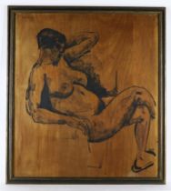 Toon Kelder, Seating nude, 