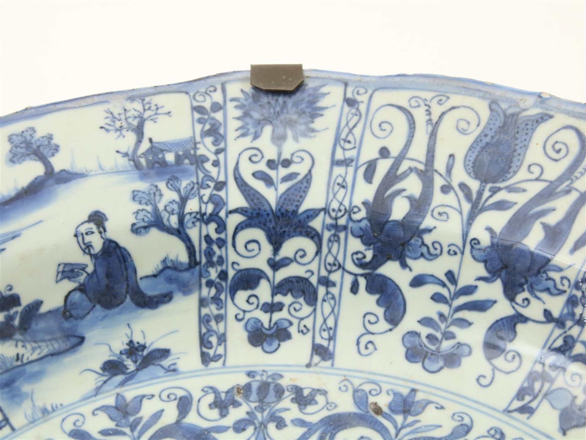 Kraakporcelain plate, China 1635-1650 - Bild 4 aus 10