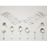 Silver cutlery in case, Gustav Beran, Van Kempen & Begeer