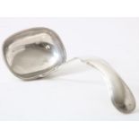 Silver soup spoon