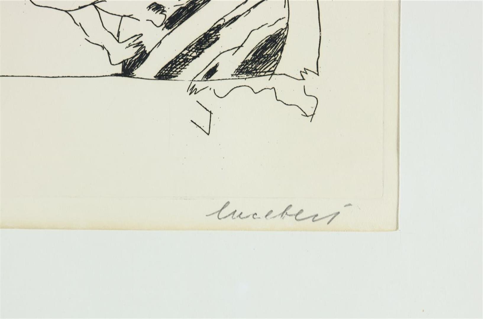 (Lubertus Jacobus Swaanswijk) Lucebert (1924-1994) Figures, signed lower right. Etching, 112/190, 40 - Image 3 of 5
